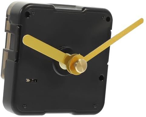 Veemoon 1 Satz DIY-Kits Ersatz-Reparatur-Uhrwerk Uhrwerkteile selber Bauen Ersatzteile für Uhrwerke Uhrwerk und Uhrzeiger-Kit DIY Uhrwerk Sport Tischuhr Wanduhr Uhr Plastik