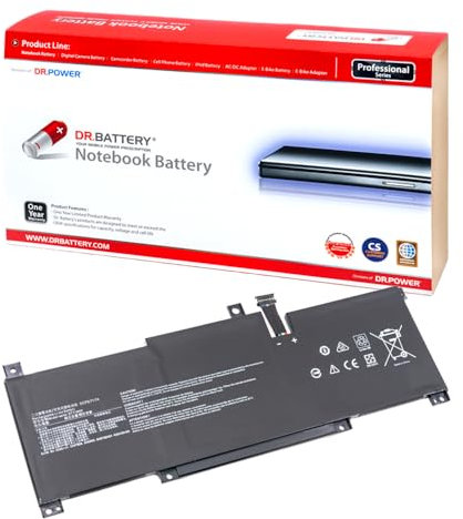 DR. BATTERY BTY-M49 Battery Compatible with MSI Prestige 14 A10M A10RAS A10RB A10SC A10SC-009 A10RB A10RB-015CN A10SC-065CN 3ICP6/71/74 [11.4V]