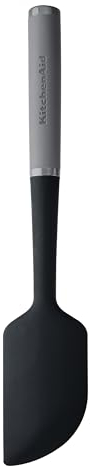 KitchenAid Soft Grip Scraper Spatula - Charcoal Grey