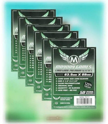 MayDay Premium Sleeves Hüllen 7077 Vorteilspack für Arche Nova