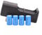 14250 Battery Charger with 4pcs 1/2 AA 300mah Battery, Lithium Ion 1/2 AA Size Batteries Can Replace 3.6 Volt LS 14250, ER14250, 3v CR14250 Battery for Laser