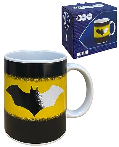 Tazza per bambini Batman tazza in ceramica modello mug 320 ml da colazione con scatola