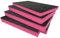 Shadow Foam Einsatz Pack für Peli 1510 – Cut and Peel Schaumstoffeinsätze für Peli Cases | Kamera-Aufbewahrung, Fotografie-Organisation, Rosa/50 mm