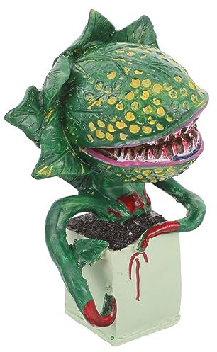 BCOATH 1pieza Comedero De Plantas Carnívoras De Resina Decoración De Halloween para Jardín y Sala Adorno Único y Creativo