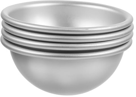FUNOMOCYA 4-teiliges Kuchenform-set Wiederverwendbare Formen Aus Aluminiumlegierung Zum Backen Einfaches Entformen Für Anfänger