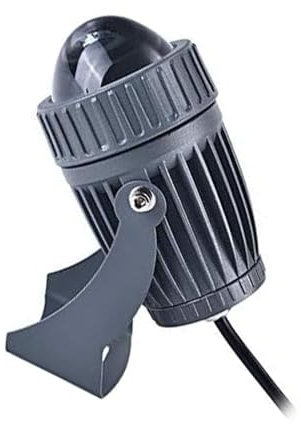Projecteur À Faisceau Étroit Longue Portée - Projecteur Rotatif Extérieur Projecteur À Faisceau LED, Projecteurs LED 10W Projecteur À Faisceau Étroit 12/24V IP67 Lampe Murale Extérieure Étanche(Warm W