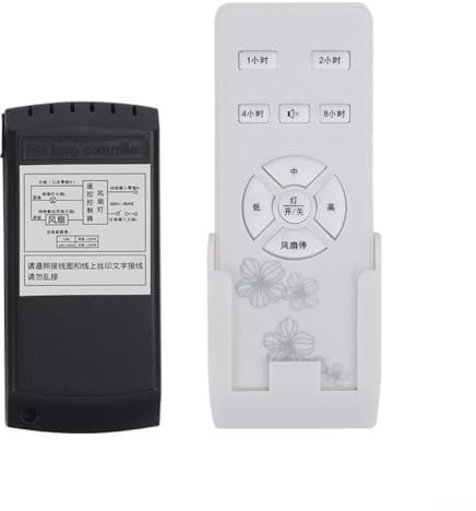 Mando a distancia para ventiladores de techo y luces con función de sincronización para mayor comodidad en el hogar