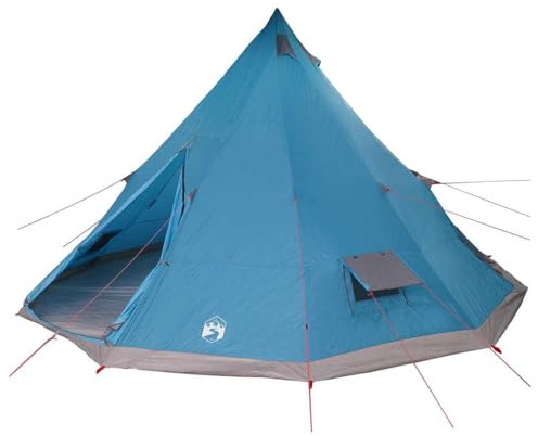vidaXL Familien-Tipi-Zelt mit Dach mit Luftentlüftung Camping Familienzelt
