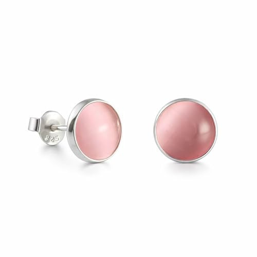ECHMECK Handgefertigte Sterling Silber 925 Ohrstecker für Damen Herren