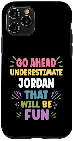 Jordan Personalized Women's Gift Custom Jordan Hülle für iPhone 11 Pro