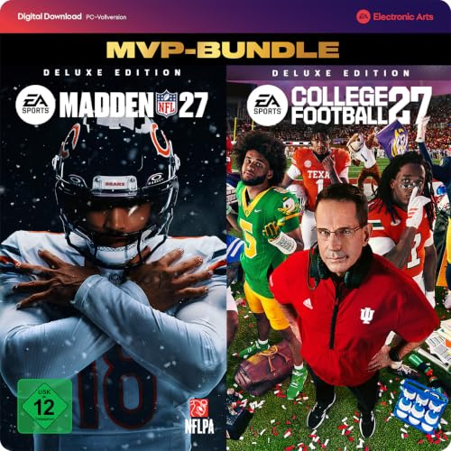 EA SPORTS MVP Bundle (College Football 27 Deluxe Edition & Madden NFL 27 Deluxe Edition) PCWin | Download Code EA App | Deutsch Deluxe | PC Code - EA App