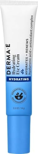 Derma E Hydrating Eye Crme with Hyaluronic Acid and Pycnogenol 1/2 oz