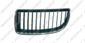 PRASCO Kühlergitter BM0242014 vorne links | Kompatibel mit: BMW 3, 3 Touring