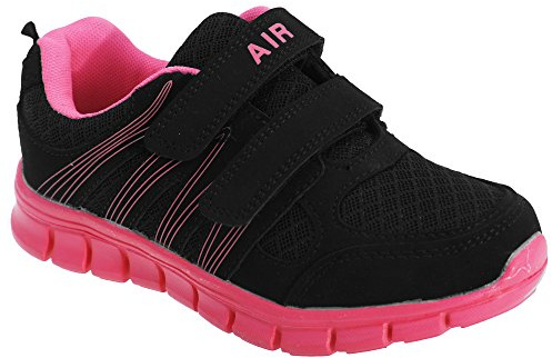 Dek Childrens/Kids Air Sprint Touch Fastening Lightweight Jogger Trainers