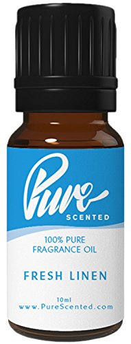 Fresh Linen Fragrance Oil - 10ml Suitable for Candles, Soaps, Slime, diffusers, Cosmetics, Wax Melts