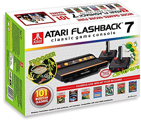 Console Atari Flashback 7 Console de jeu Classic + 101 Jeux intégrés