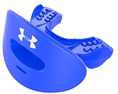 Under Armour Air Mundschutz mit abnehmbarem Strap - royal