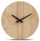 Cander Berlin MNU 8230 Wanduhr Holz 30,5 cm Holzuhr lautlos geräuschlos leise Massivholz modern