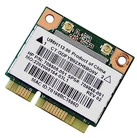 Tarjeta WiFi Compatible con HP REALTEK RTL8188EE 802.11 BGN 709848-001 709505-001