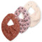 Pippi Babywear Halstuch 3er Set Baby Halstücher Dreieckstücher (Herzige Eulen)
