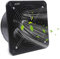 Aohuada Ventilatore da parete 300 mm industriale, estrattore assiale, 150 W, 2677 giri/min, ventola assiale in metallo, 2850 m³/h