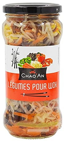 Vegetales para wok - Chao'an - Tarro 330 g