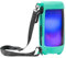 BeisDirect Newest Outdoor Travel Silicone Case Cover For JBL Pulse 5 Wireless Bluetooth Speaker, Portable Scratch Shock Sleeve For JBL Pulse5 Case with Shoulder Strap and Carabiner (Mint Green)