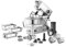Catler Robot pastelero Chef Titanium, robot de cocina con kit de accesorios completo, potente motor sin escobillas y silencio, con pantalla y sistema de apagado automático KM 8012