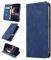 KANVOOS Funda para Xiaomi Redmi Note 10 4G / Redmi Note 10S, Funda Tapa Libro Movil de Cuero PU [Ranura para Tarjeta], Flip Case Billetera Carcasa para Redmi Note 10 4G / Redmi Note 10S (Azul)