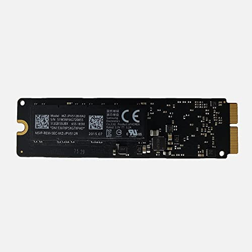ALT ECO Disque SSD 512Go - MacBook Air A1465/A1466 (2013-2017) et MacBook Pro A1502/A1398 (2015-2017)