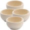 NUOBESTY 4pcs Set Wooden Small Wooden Bowl Set Paintable Small Bowl Toy DIY Natural Unfinished Round Shaped Crafting Mini Bowl Staining Craft Bowl Acacia Bowl Serving Bowl Decor Bowl Blanks