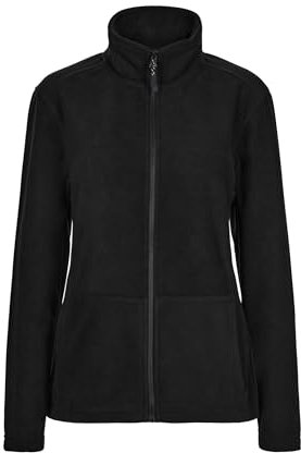 Mukua Perth Woman Giacca in Pile da Donna, Nero, XL