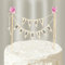 Cake Topper Hochzeit Vintage, Just Married Tortendeko, Hochzeitstorte Deko, Just Married Girlande Cake Topper, Kuchendeko Hochzeit, Just Married Tortenstecker