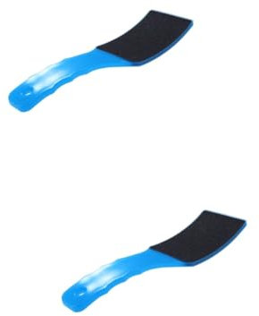 FRCOLOR Raspa Curva Per Piedi 2 Pz Lima Per Piedi a Doppia Faccia Biadesivi Pedicure File Di Rimozione Del Lima Per Piedi Asciutti Accessori Per Raspa Per i Piedi Lima Per Raspa Per Piedi