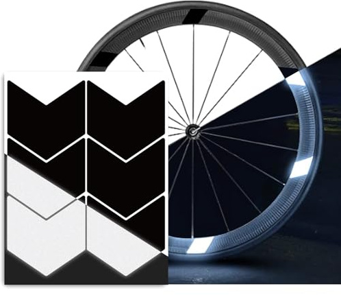 Fahrrad Felgen Aufkleber - Reflektierende Aufkleber für MTB Fahrrad 26/27/28/29 Zoll Felgen Fahrradfelge