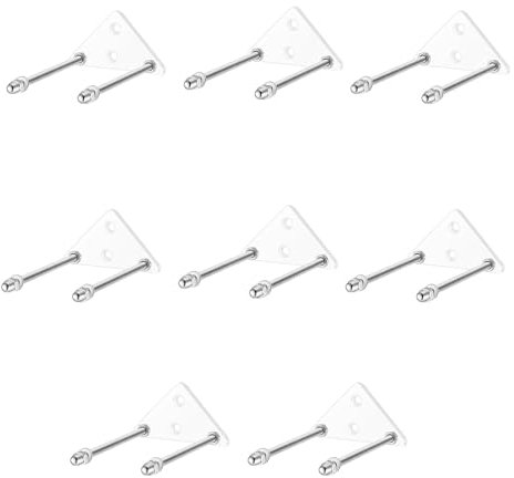 Support mural robuste en acrylique et métal pour planches de ski, installation facile, solution de rangement pour équipements de sport