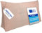Pillows24 - Cord Rückenkissen für Bett & Sofa mit abnehmbarem, waschbarem Bezug [ 140cm - Cord-Rosa ] | Bequemes Keilkissen und Lesekissen fürs Bett | Großes Sofakissen für Rückenlehne und Sofa