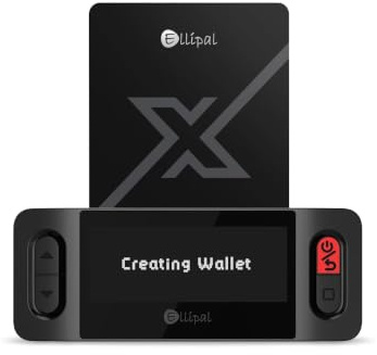 ELLIPAL X Card – Air Gapped Crypto Cold Wallet with Starter Accessory Kit,Secure Offline Storage for Bitcoin, Ethereum,NFTs & 10,000+ Tokens
