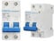 QIUSHIBO Disjoncteur Disjoncteur Miniature Bipolaire 6A/10A/16A/20A/25A/32A/40A/50A/63A 400V Type C MCB Montage 35mm capacité de Coupure 6KA Disjoncteurs(10A)
