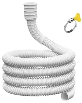 Tubo De Entrada De Lavadora De 5/6 M, Deshumidificador, Aire Acondicionado Móvil, Manguera De Drenaje, Unidad Externa De CA, Tubería De Fuga De Agua, Tubo De Plástico(5 m)