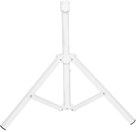 Akozon Soporte para Sombrilla de Playa Soporte para Sombrilla Plegable Portátil Base de Playa Jardín Camping Pesca - Base de para Plegable de Hierro Triangular
