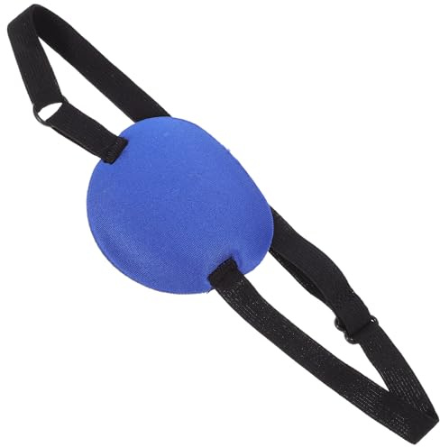 JOINPAYA Blau Polyester, Verstellbare Weiche Augenklappe, für Hunde