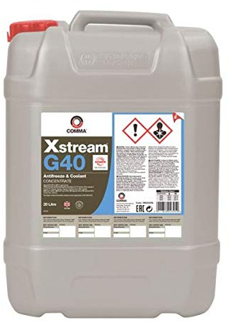 Comma XSG4020L XstreAM G40 Con Antifrze Coolant, 20 Liter