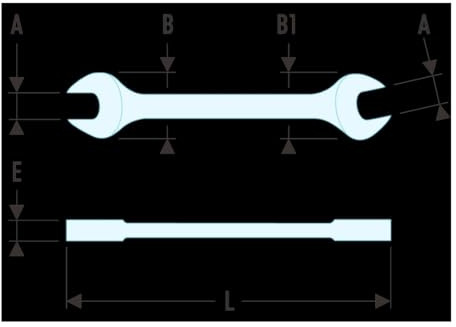 Facom 44.16 X 18 – Spanner 16 x 18 mm
