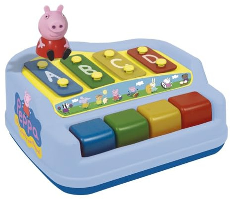 Reig/peppapig – 2326 – Percussion – Xylophon 4 Noten mit Figur – Peppa Pig