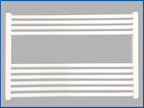 Badheizkörper SMYRNA Plus Weiß 1000 x 800 mm. Gerade Standardanschluss SONDERPRODUKTION Handtuchtrockner Handtuchwärmer Weiss