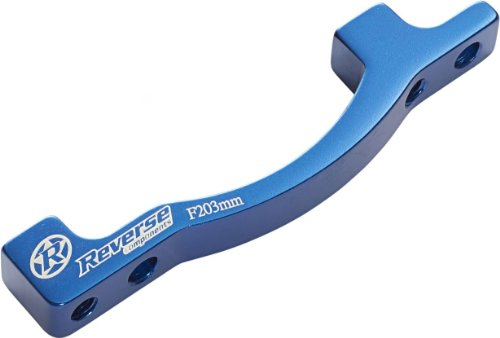 Reverse dischi freni Adattatore PM - PM di 160 su 203 mm blu scuro
