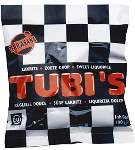 'Terrasana Süße Lakritz Tubi''s, 100g'
