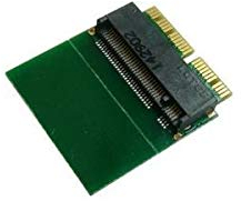 KALEA-INFORMATIQUE M2 AHCI adapter for fitting an M.2 SSD in place of the original 12+16-pin SSD on a Mac from 2013 to 2015