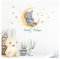 Little Deco Wandtattoo Kinderzimmer Junge Mädchen Spruch Sweet Dream Elefant und Mond Wandaufkleber Sterne Wandsticker Aufkleber Tiere Deko Babyzimmer DL213-10
